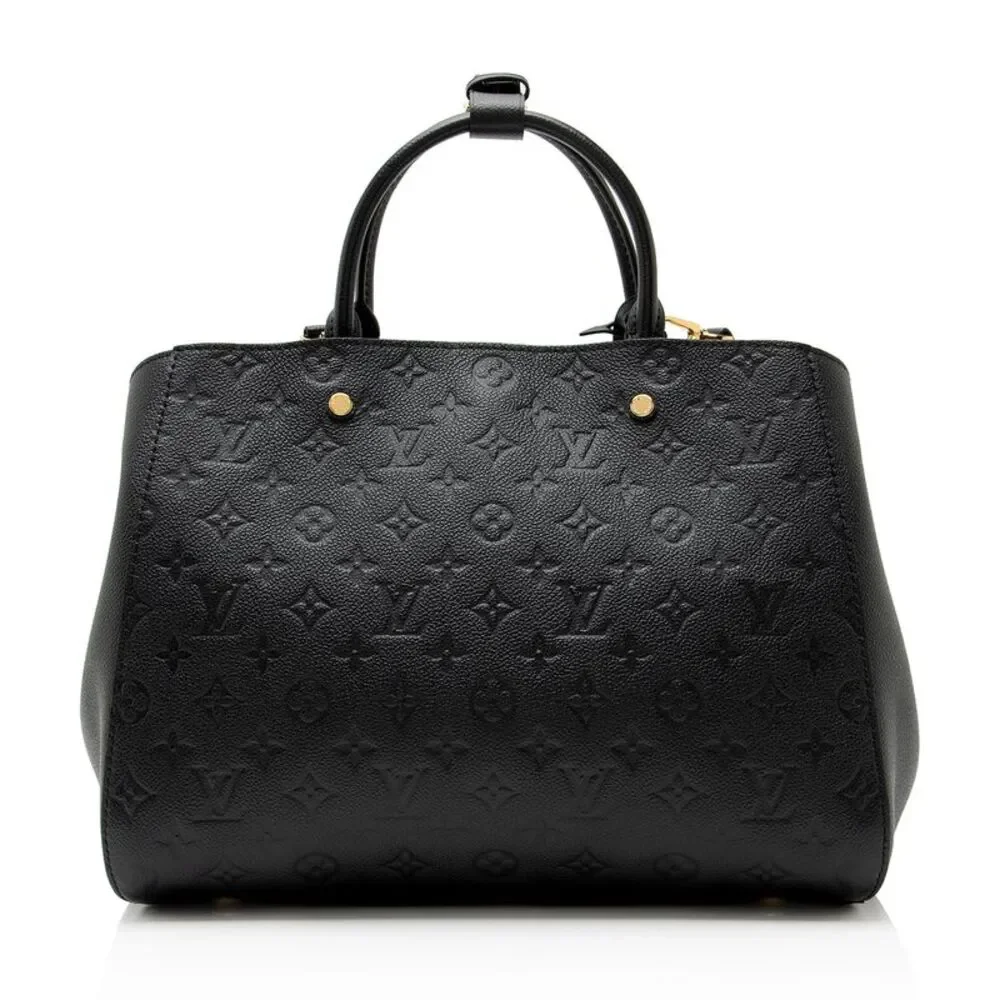 Louis Vuitton Monogram Empreinte Montaigne GM Satchel